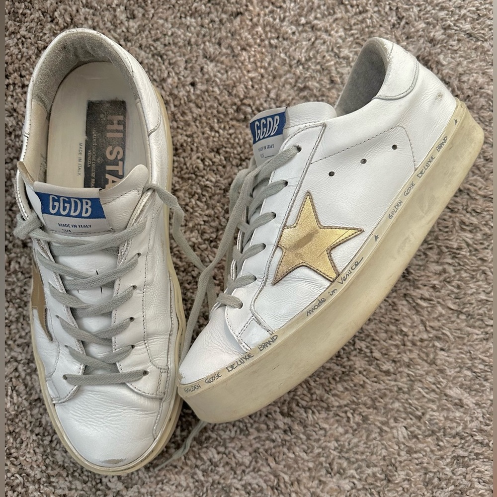 Golden Goose hi star sneakers